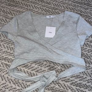 Adika wrap around top